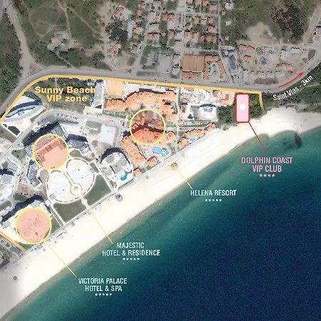 Hotel de apartamente Vip Club Dolphin Coast